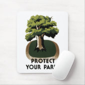 Schützen Sie Ihre Parks Mousepad (Mit Mouse)