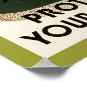 Schützen Sie Ihre Parks Poster (Ecke)