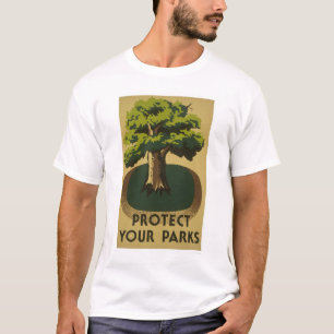 Schützen Sie Ihre Parks WPA 1938 T-Shirt