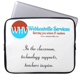 "Schützen Sie Ihre Technik mit dem Ziel: Inspirati Laptopschutzhülle