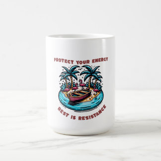 Schützen Sie Ihren Energie-T - Shirt - spirituelle Kaffeetasse