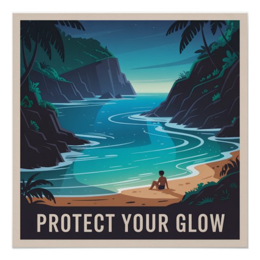 Schützen Sie Ihren Glow Poster (Vorderseite)
