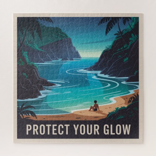 Schützen Sie Ihren Glow Puzzle (Vertikal)