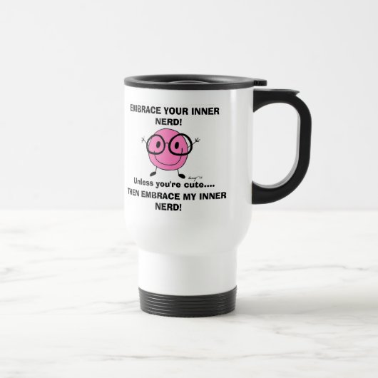 SCHÜTZEN SIE IHREN INNER NERD-Travel Mug Reisebecher (Rechts)