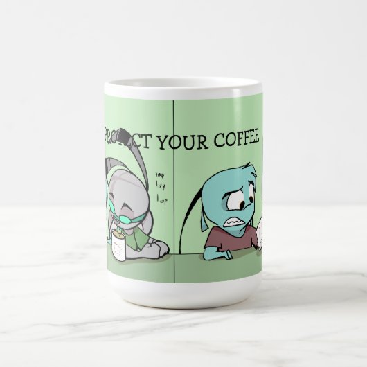 Schützen Sie Ihren Kaffee Kaffeetasse (Mittel)