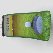 Schützen Sie Ihren Putter mit unserem stilvollen Golf Headcover (Vorderseite)