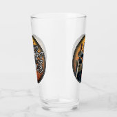 Schützen Sie immer Ihre Nüsse - lustiges Ninja-Eic Glas (Rechts)