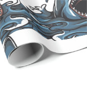 SCHÜTZEN SIE JEGLICHE ANFÄLLE GESCHENKPAPIER (Rolleneckpunkt)