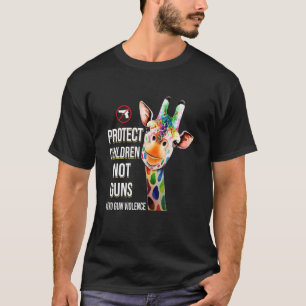 Schützen Sie Kinder, die keine Waffen tragen, die  T-Shirt