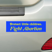 Schützen Sie kleine Kinder Autoaufkleber (Auf Auto)