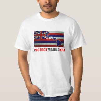Schützen Sie Mauna Kea - Hawaii-Staats-Flagge T-Shirt