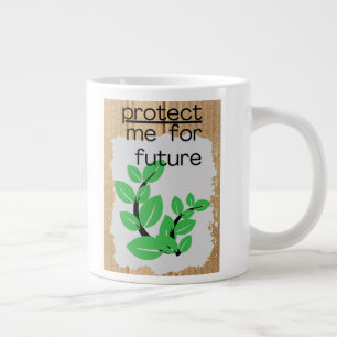 Schützen Sie mich durch Spezial-Tasse Jumbo-Tasse