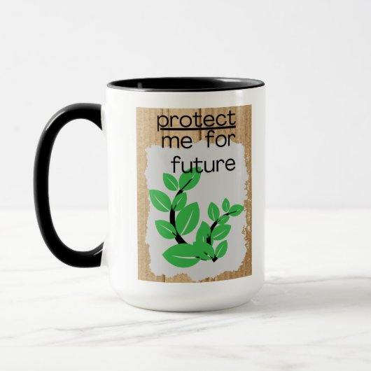Schützen Sie mich Tasse (Links)