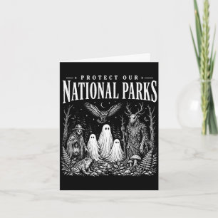 Schützen Sie Nationalparks oder heimsuchen Sie den Karte