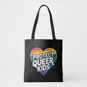 Schützen Sie Quee Kids Rainbow Herz LGBT Prix Tasche