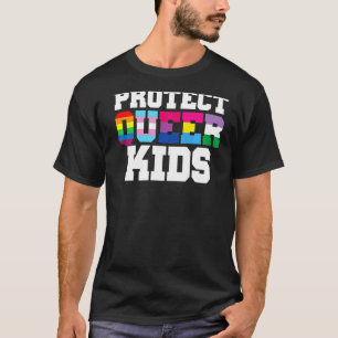 Schützen Sie Quee Kinder mit Lesben und Lesben T-Shirt