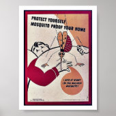 Schützen Sie sich selbst durch Moskito Proof Ihrer Poster (Vorne)