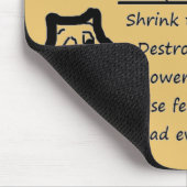 Schützen Sie sich von RoseWrits vor Zika Man Mousepad (Ecke)