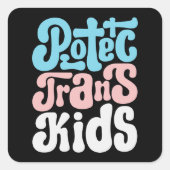 Schützen Sie Trans Kids Aufkleber (Vorderseite)