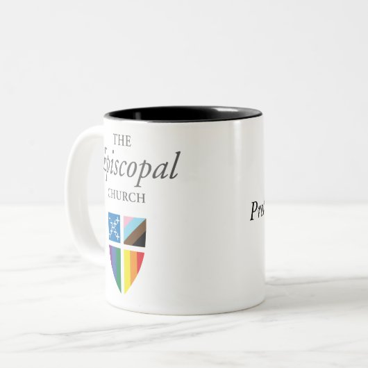 Schützen Sie Trans Kids Episcopal Prilag Tasse (Vorderseite Links)