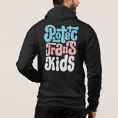 Schützen Sie Trans Kids Hoodie (Rückseite)