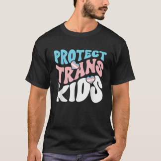 Schützen Sie Trans Kids LGBT Prix T Shirt