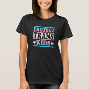 Schützen Sie Trans Kids LGBT Support Prix Transgen T-Shirt