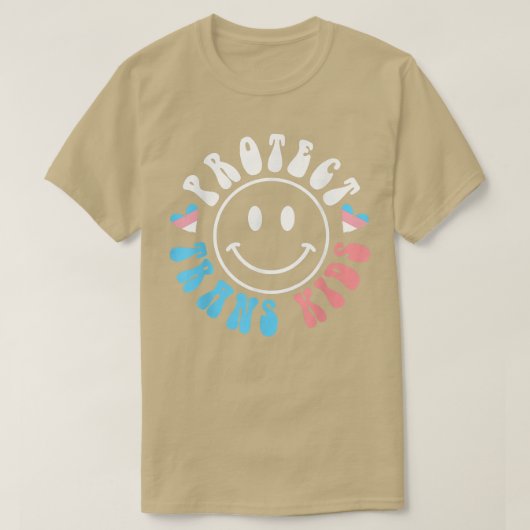 Schützen Sie Trans Kids LGBT Support, Transgender T-Shirt (Design vorne)