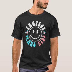 Schützen Sie Trans Kids LGBT Unterstützung Transge T-Shirt