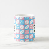 Schützen Sie Trans Kids Sportlehrer Kaffeetasse (Mittel)