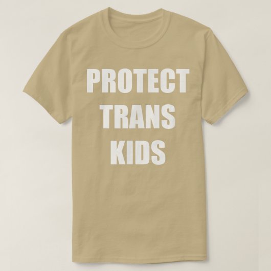 Schützen Sie Trans Kids Trans Geschenke T-Shirt (Design vorne)