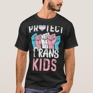 Schützen Sie Trans Kids Transgender-LGBT-Pride-Unt T-Shirt