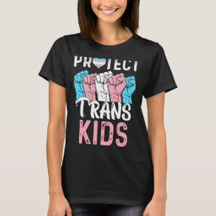 Schützen Sie Trans Kids Transgender-LGBT-Pride-Unt T-Shirt