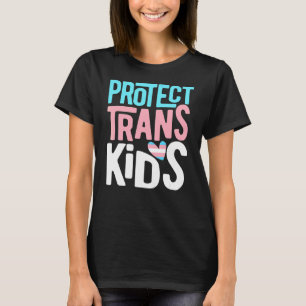 Schützen Sie Trans Kids Transgender LGBT Prime Wom T-Shirt