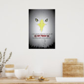 SCHÜTZEN SIE UNSER WILDLEBEN VOR RAT POISING POSTER (Küche)