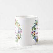Schützen Sie unsere Bestäuber und Blume Kaffeetasse (Mittel)