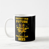 Schützen Sie unsere Bienen - Typ-Bewusstsein des E Kaffeetasse (Links)