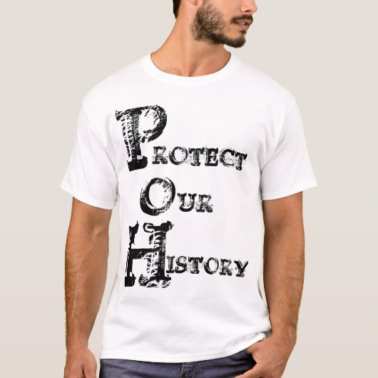 SCHÜTZEN SIE UNSERE GESCHICHTE T-Shirt (Vorderseite)