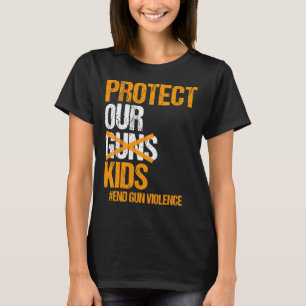 Schützen Sie unsere Kinder vor Waffen und Gewalt T-Shirt