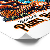 Schützen Sie unsere Nationalparks, entsorgen Sie D Poster (Ecke)