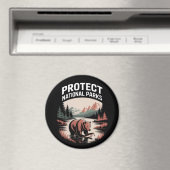Schützen Sie unsere Nationalparks Magnet (In Situ (Geschirrspüler))