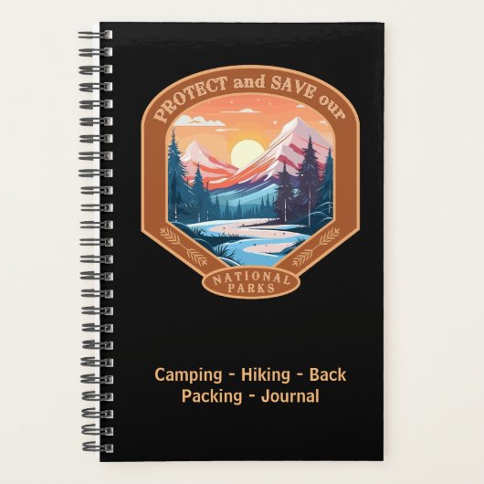 Schützen Sie unsere Nationalparks Planer (Vorderseite)