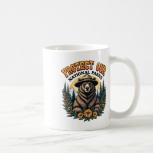Schützen Sie unsere Nationalparks Residence Alt Us Kaffeetasse