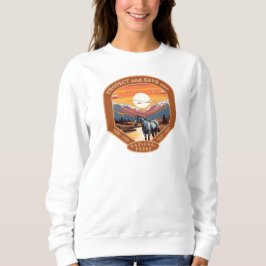 Schützen Sie unsere Nationalparks Sweatshirt