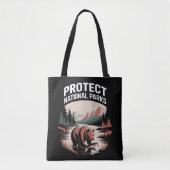 Schützen Sie unsere Nationalparks Tasche (Vorderseite)