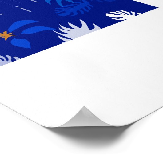 Schützen Sie unsere Regenwälder! Poster (Ecke)