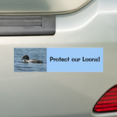 Schützen Sie unseren Loons-Autoaufkleber Autoaufkleber (Auf Auto)