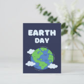 Schützen Sie unseren Planeten, 22. April Postkarte (Stehend Vorderseite)