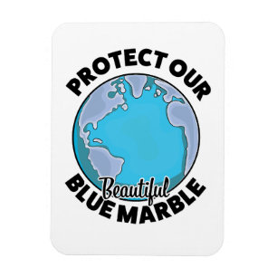 Schützen Sie unseren schönen blauen Marmor Magnet