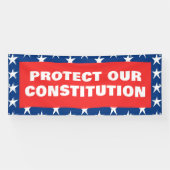 SCHÜTZEN SIE UNSEREN VERFASSUNGSBanner Banner (Horizontal)
